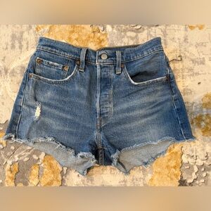 Levi's Classic Blue Jean Shorts